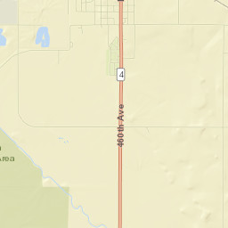 Palo Alto County Street Map