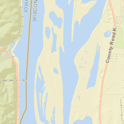 Great River Rd, McGregor, IA 52157 Street Map