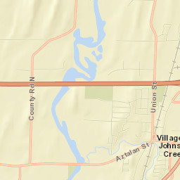 Johnson Creek Street Map