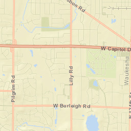 3840 Neuberry Court, Brookfield, WI 53005 Street Map