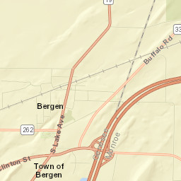 Bergen Street Map
