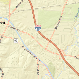 Pittsford Street Map
