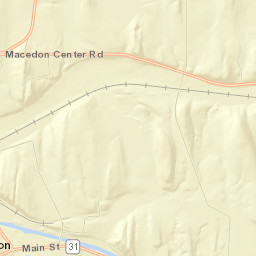 Macedon Street Map