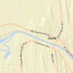 Clyde Street Map