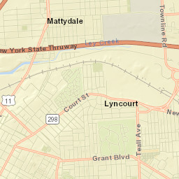 Mattydale Street Map