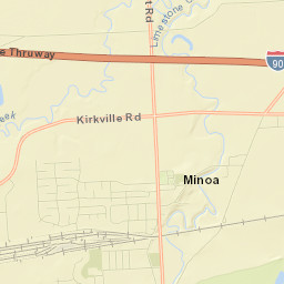 Minoa Street Map