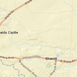 Sherrill Street Map