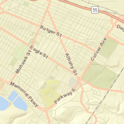 Utica Street Map