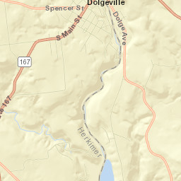 Dolgeville Street Map
