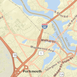 Portsmouth Street Map