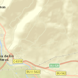 Espinosa de los Monteros Street Map