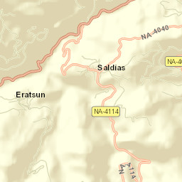 Saldías Street Map