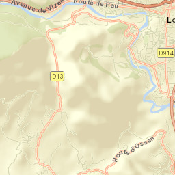 Lourdes Street Map