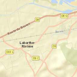 Labarthe-Rivière Street Map