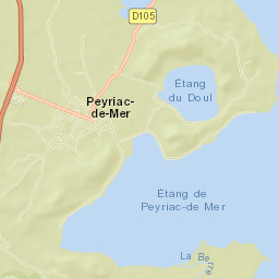 Peyriac-de-Mer Street Map