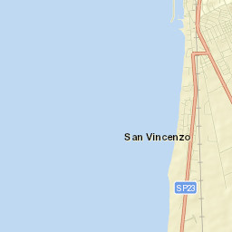 San Vincenzo Street Map