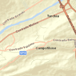 Campofilone Street Map
