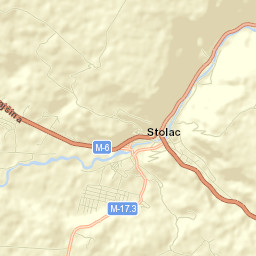 Stolac Street Map