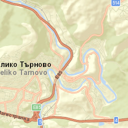 Veliko Tŭrnovo Street Map