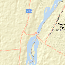 Chiri-Yurt Street Map