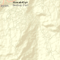 Nozhay-Yurt Street Map