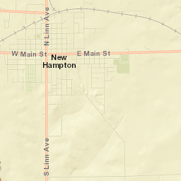 New Hampton Street Map