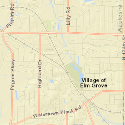 1415-1425 Victoria Circle North, Elm Grove Street Map