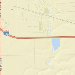 Coopersville Street Map