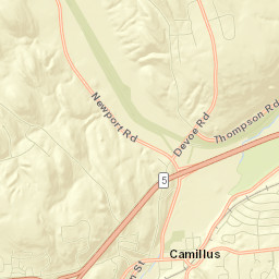 Camillus Street Map