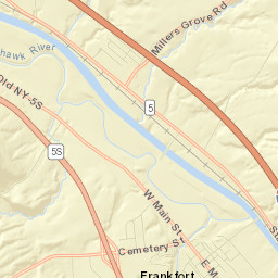 Frankfort Street Map
