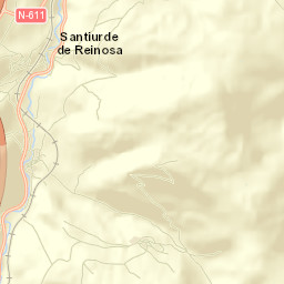 Santiurde de Reinosa Street Map