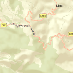 Département des Hautes-Pyrénées Street Map