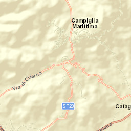 Campiglia Marittima Street Map