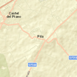 Pila Street Map