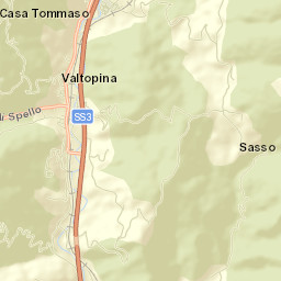 Valtopina Street Map