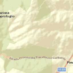 Pieve Torina Street Map