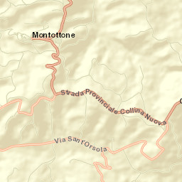 Montottone Street Map