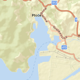 Grad Ploče Street Map