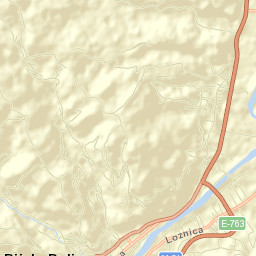Bijelo Polje Street Map