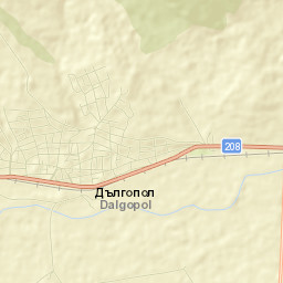 Dalgopol Street Map