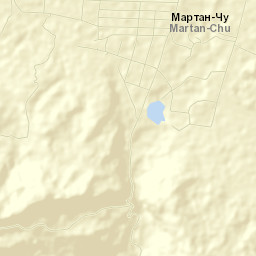 Martan-Chu Street Map