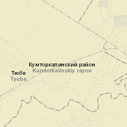 Tyube Street Map