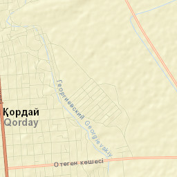 Georgiyevka Street Map