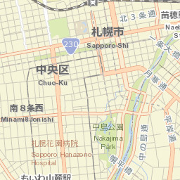 Sapporo-shi Street Map