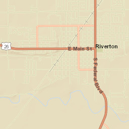 Riverton Street Map