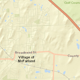 McFarland Street Map