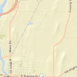 Jefferson Street Map