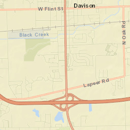 Davison Street Map