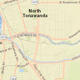 Tonawanda Street Map