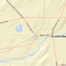 Scottsville Street Map